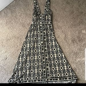 Tribal like print maxi dress by INC
